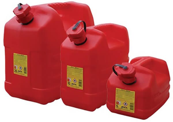 XL Tech 506022 Jerrican Homologué Carburant 20 L, Rouge