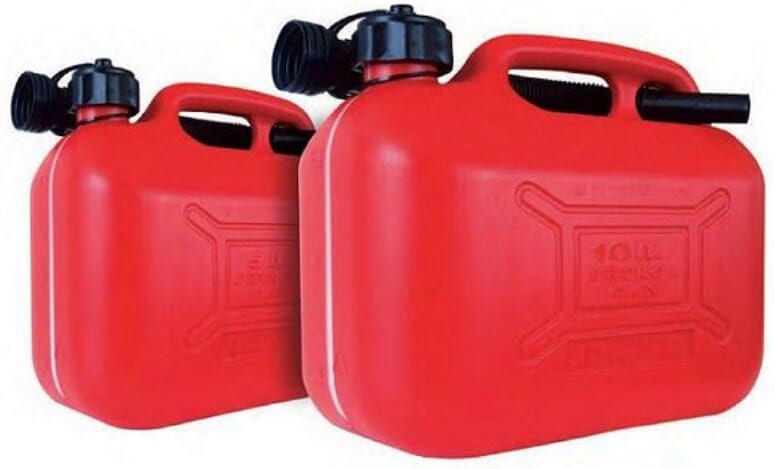 XL Tech 506022 Jerrican Homologué Carburant 20 L, Rouge