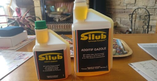 Additif gazole, additif essence, GNR, fioul et huile Silub