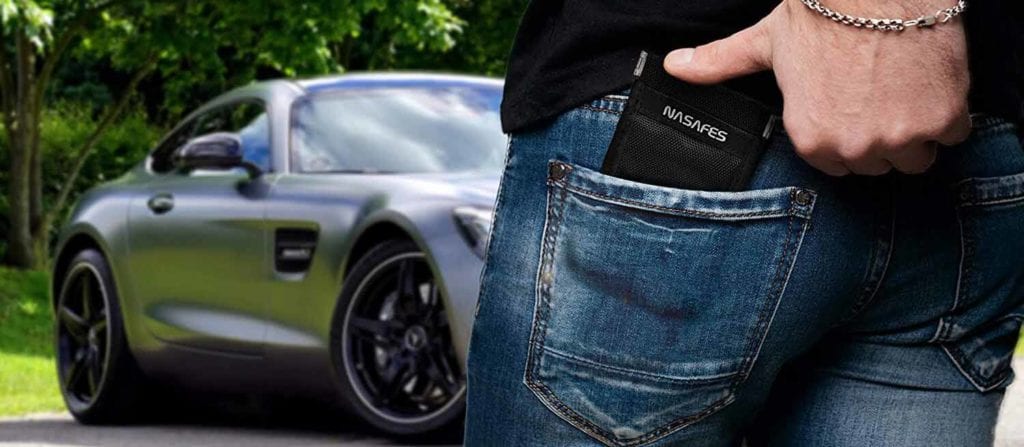 Pochette pour clés de voiture RFID antipiratage, SOLUTEC