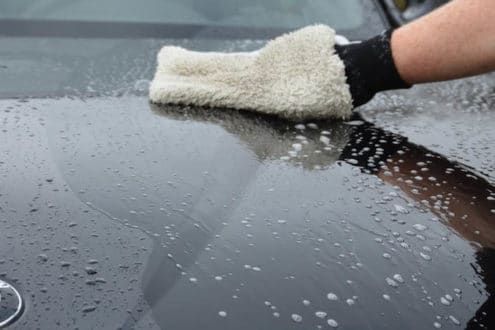 meilleur gant lavage voiture microfibre nettoyage