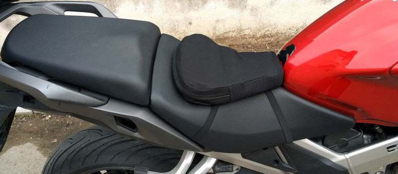 Selle, Pouf et Coussin de Moto avec Gel Confort Scrambler Bobber