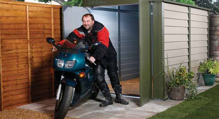 Abri moto extérieur bois au meilleur prix
